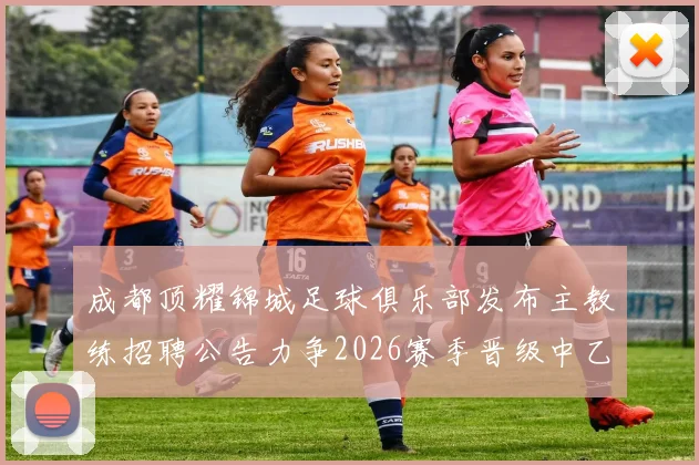 成都顶耀锦城足球俱乐部发布主教练招聘公告力争2026赛季晋级中乙联赛